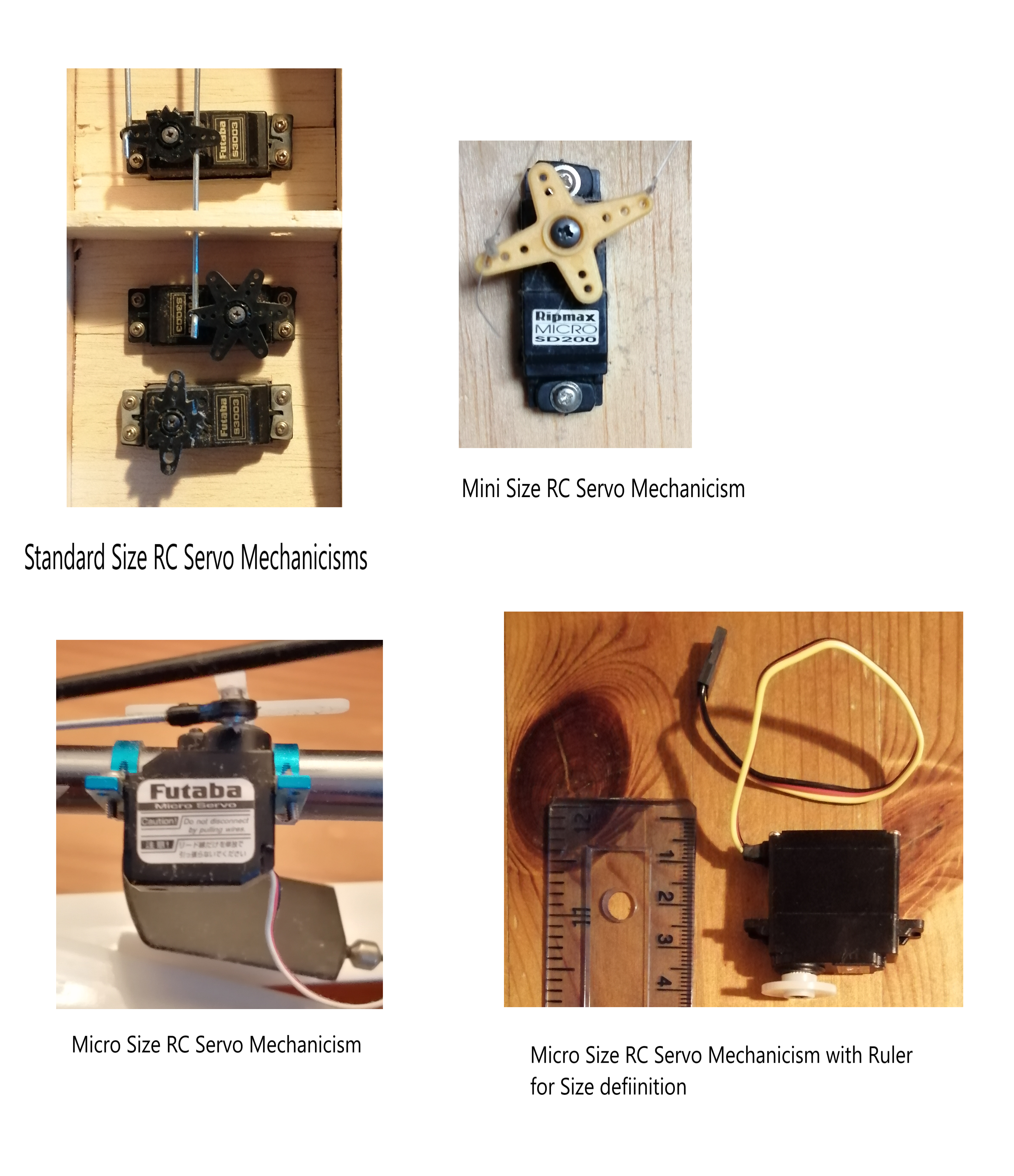 RC Servo Mechanicisms