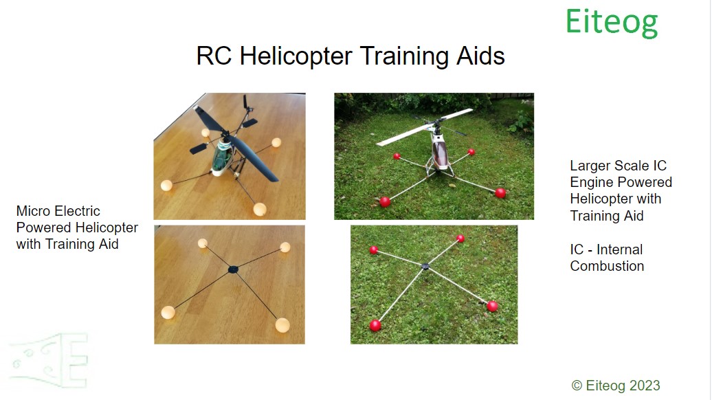 An example of RC conventional helicopter